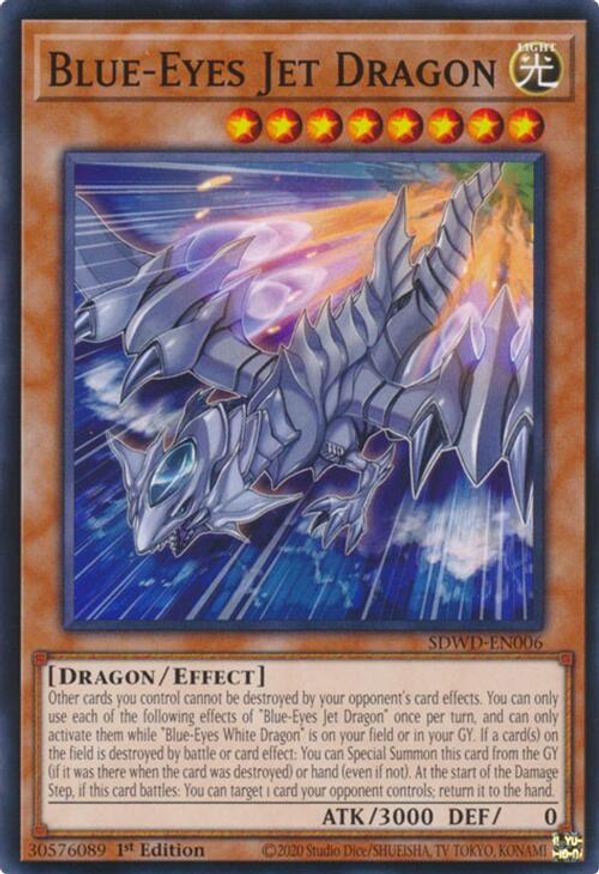Blue-Eyes Jet Dragon | SDWD-EN006