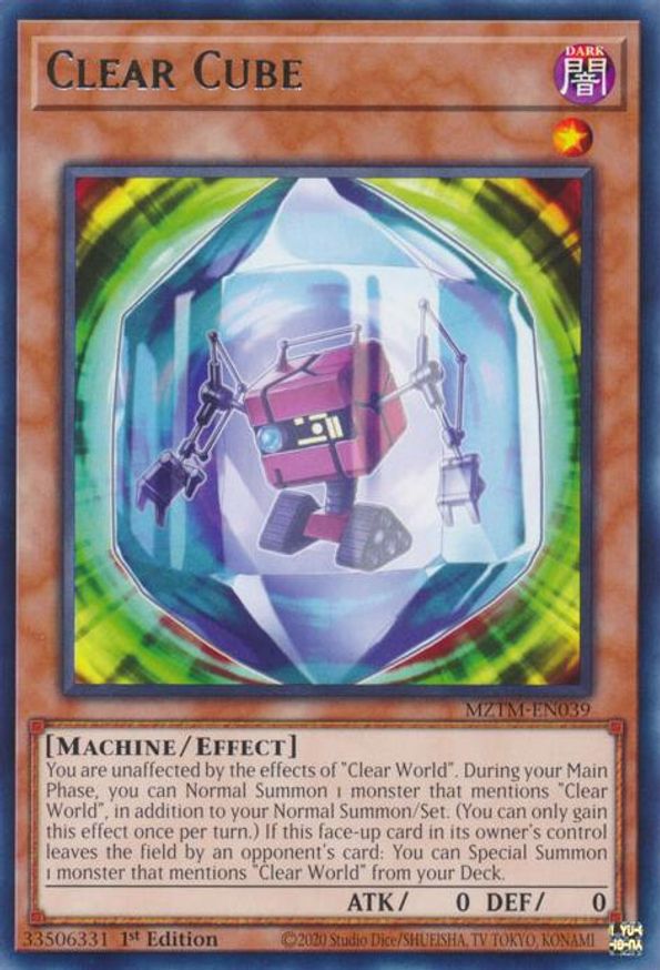 Clear Cube | MZTM-EN039