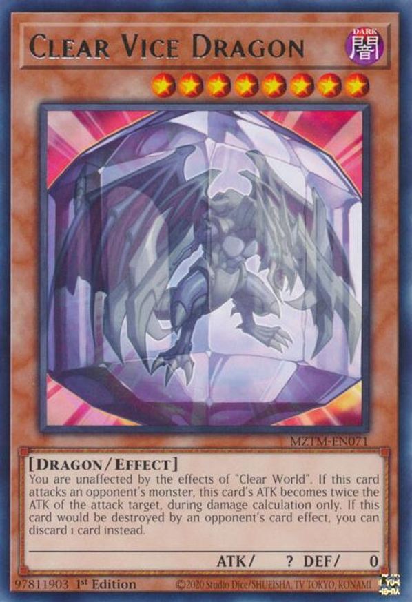 Clear Vice Dragon | MZTM-EN071