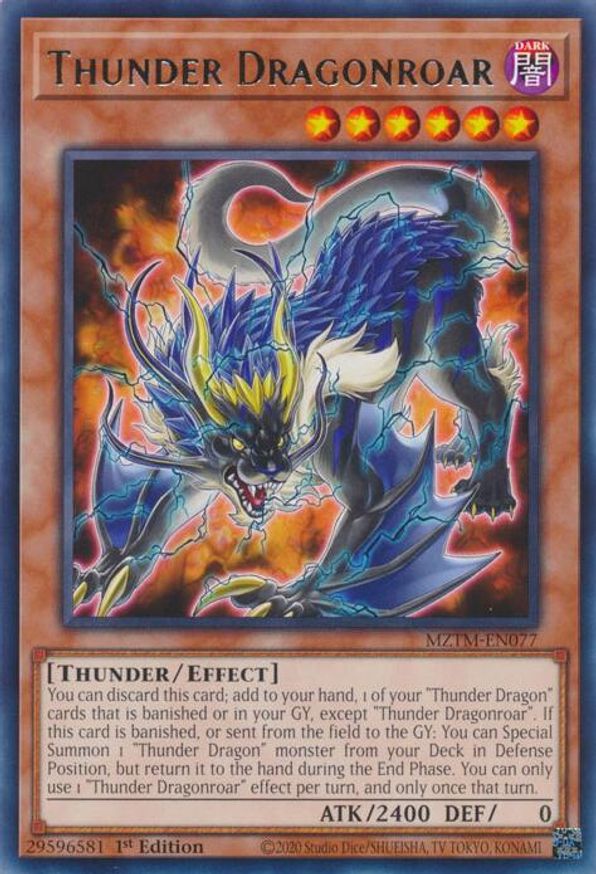 Thunder Dragonroar | MZTM-EN077