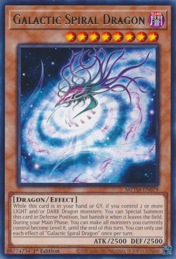 Galactic Spiral Dragon | MZTM-EN079