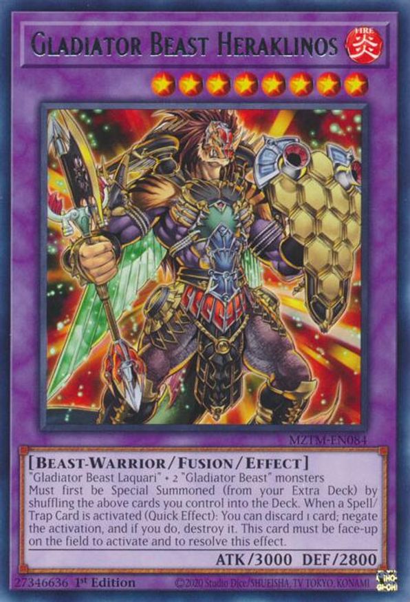 Gladiator Beast Heraklinos | MZTM-EN084