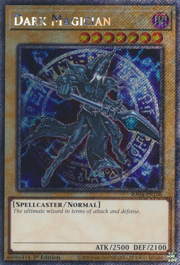 Dark Magician (7th Art) (Platinum Secret Rare) | RA04-EN106