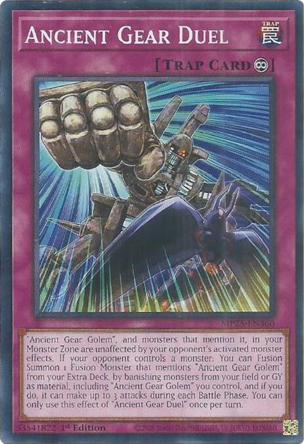 Ancient Gear Duel | MP25-EN360