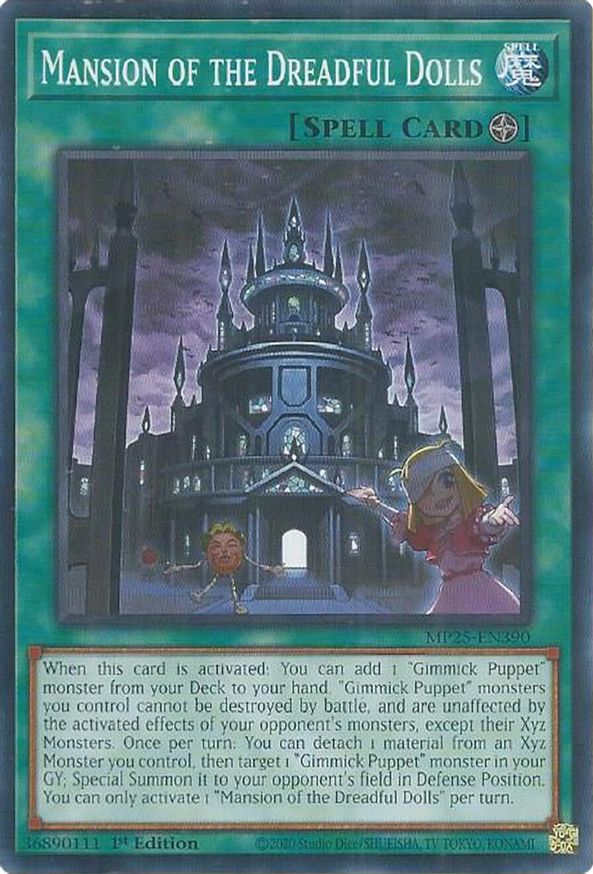 Mansion of the Dreadful Dolls | MP25-EN390