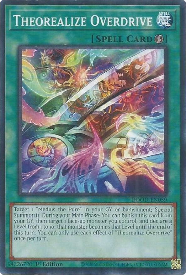 Theorealize Overdrive | DOOD-EN059