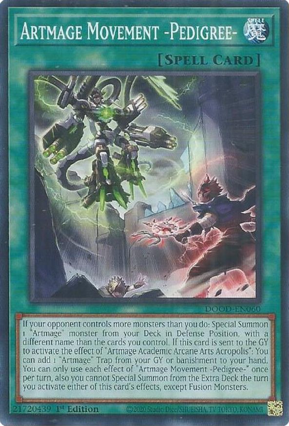 Artmage Movement -Pedigree- | DOOD-EN060