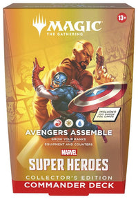 Thumbnail for Marvel Super Heroes Commander Deck - Avengers Assemble (Collector's Edition)