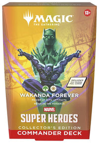 Thumbnail for Marvel Super Heroes Commander Deck - Wakanda Forever (Collector's Edition)
