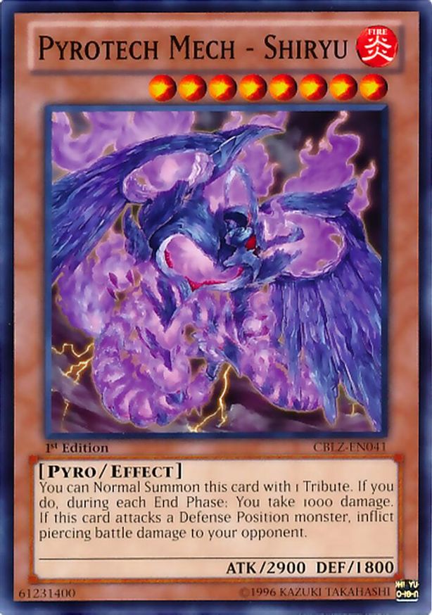 Pyrotech Mech - Shiryu | CBLZ-EN041