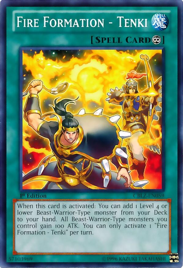 Fire Formation - Tenki | CBLZ-EN059
