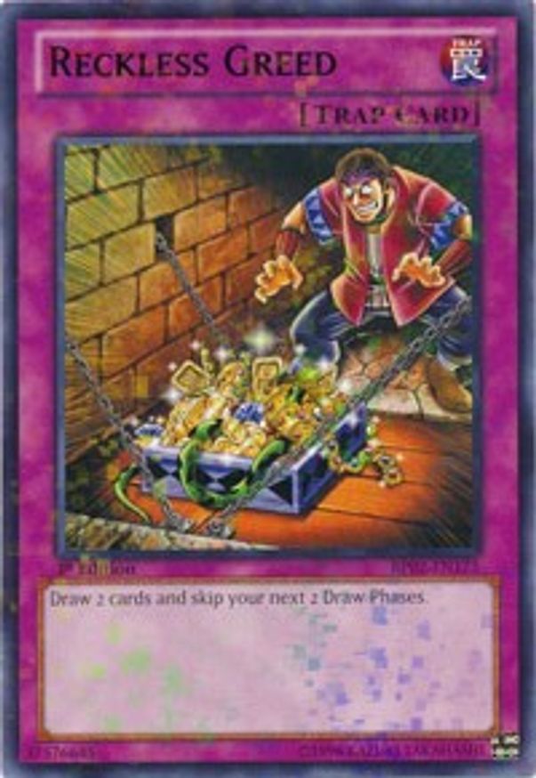 Reckless Greed (Mosaic Rare) | BP02-EN175