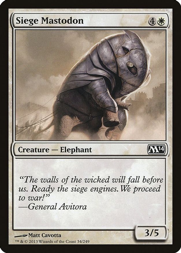 Siege Mastodon | 34