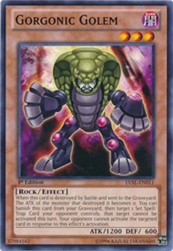 Gorgonic Golem | LVAL-EN011