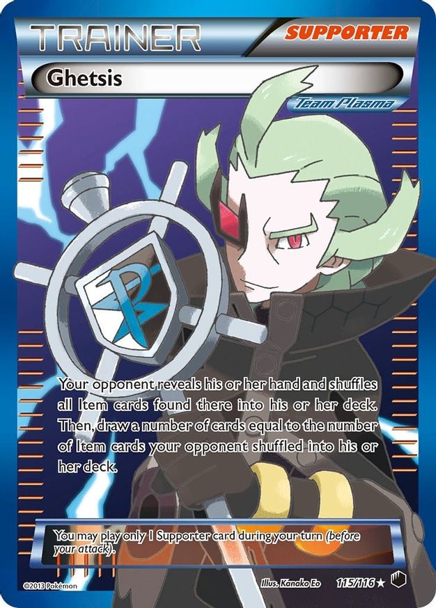 Ghetsis (Team Plasma) (Full Art) | 115/116