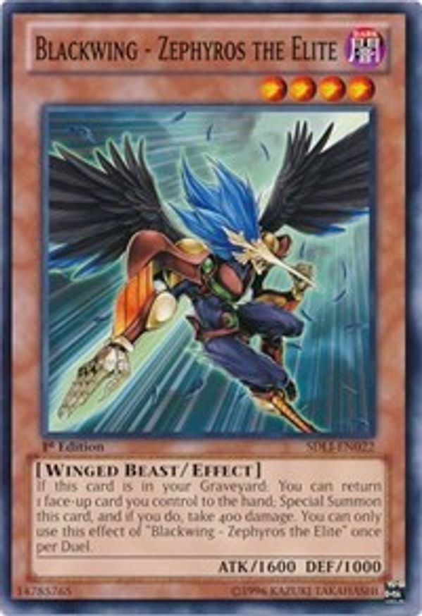 Blackwing - Zephyros the Elite | SDLI-EN022