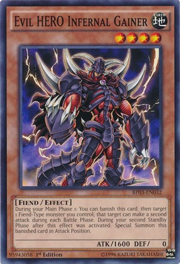 Evil HERO Infernal Gainer | BP03-EN032