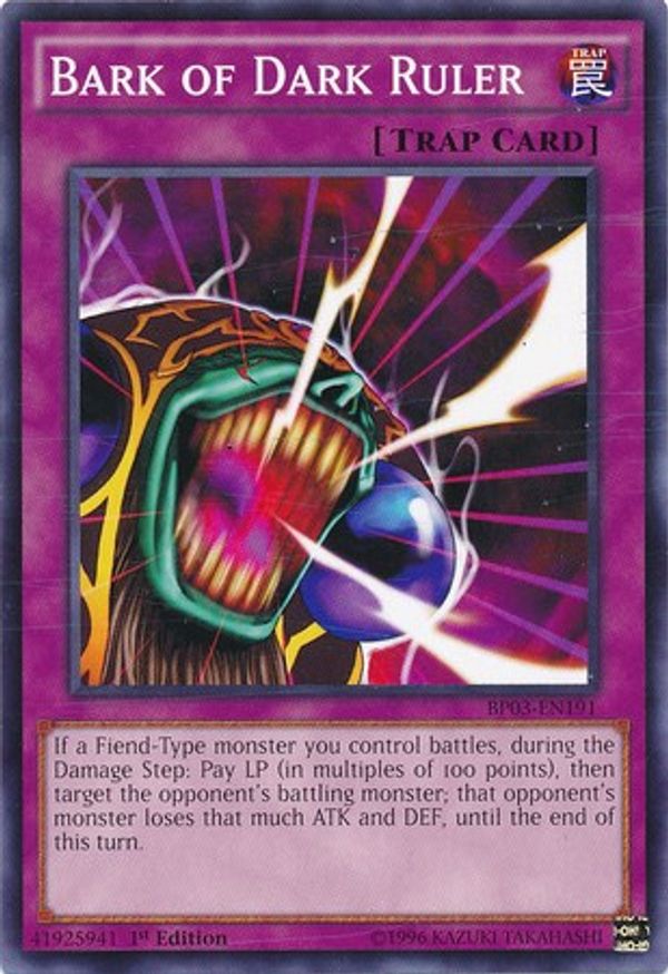 Bark of Dark Ruler | BP03-EN191