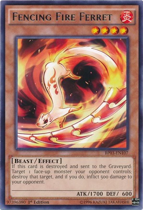 Fencing Fire Ferret | BP03-EN107