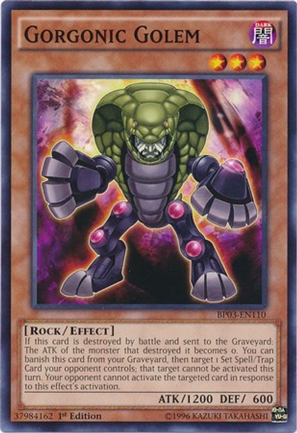 Gorgonic Golem | BP03-EN110