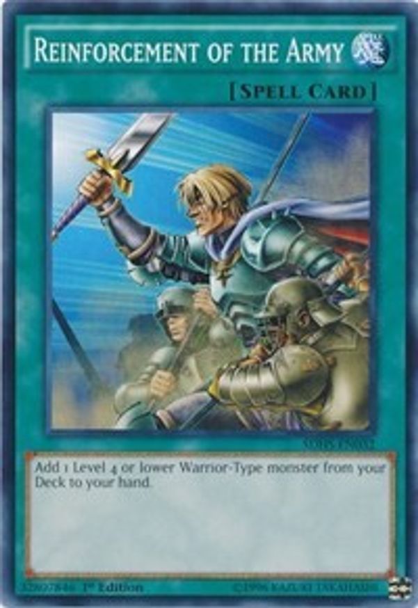 Reinforcement of the Army | SDHS-EN032