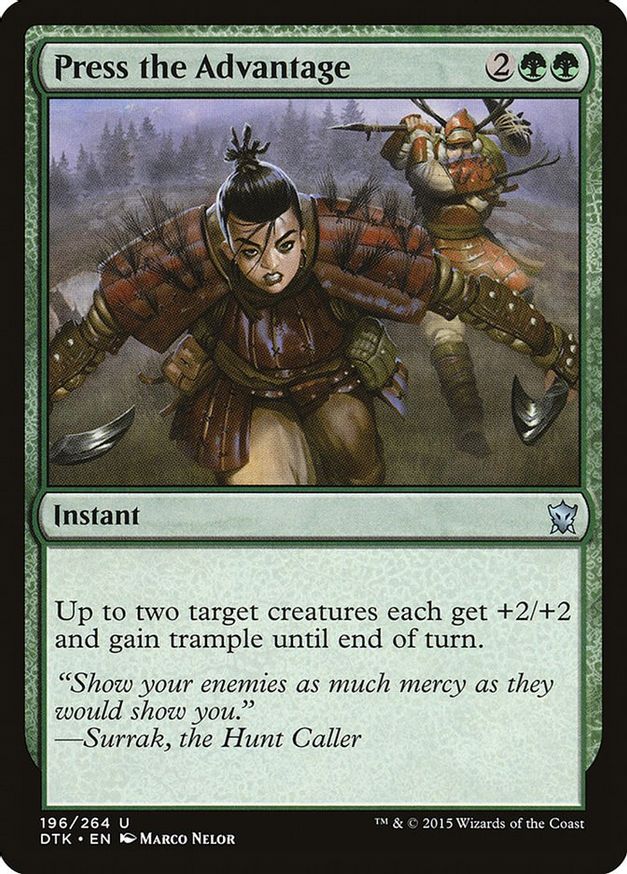 Press the Advantage | 196