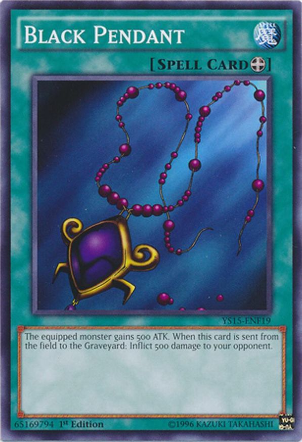 Black Pendant | YS15-ENF19