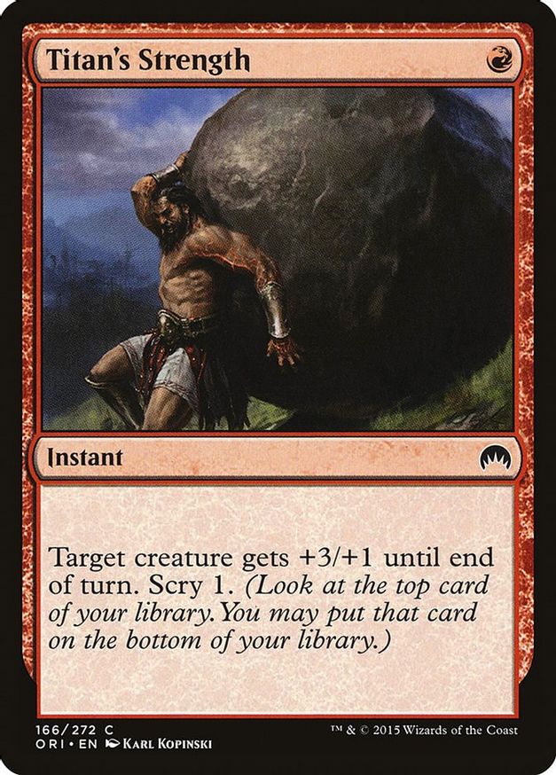 Titan's Strength | 166