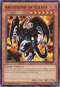 Thumbnail for Archfiend of Gilfer | DPBC-EN011