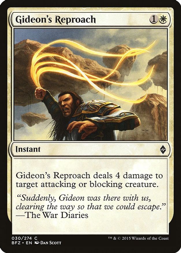 Gideon's Reproach | 30