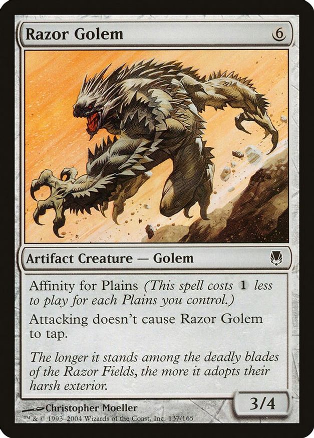 Razor Golem | 137