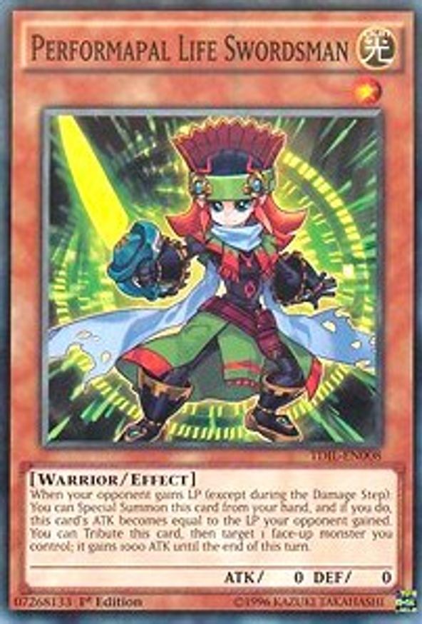 Performapal Life Swordsman | TDIL-EN008