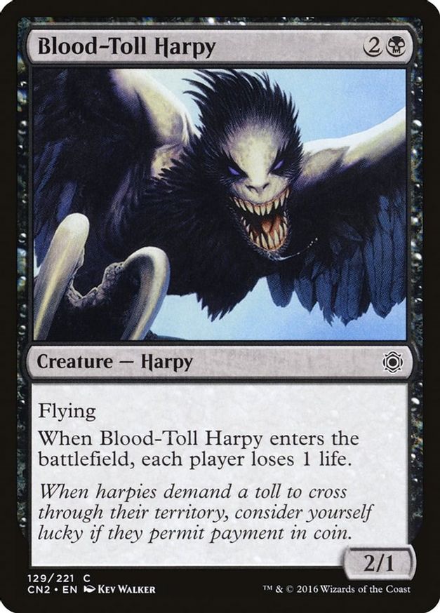 Blood-Toll Harpy | 129