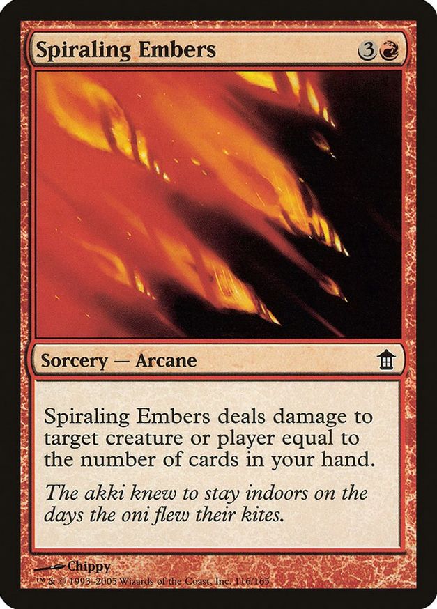 Spiraling Embers | 116