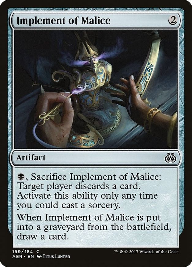 Implement of Malice | 159