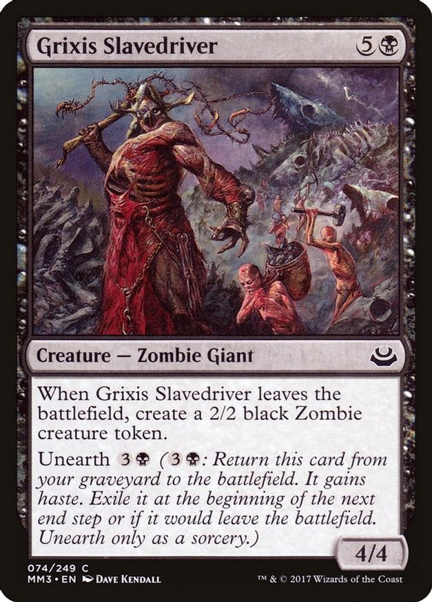 Grixis Slavedriver | 74