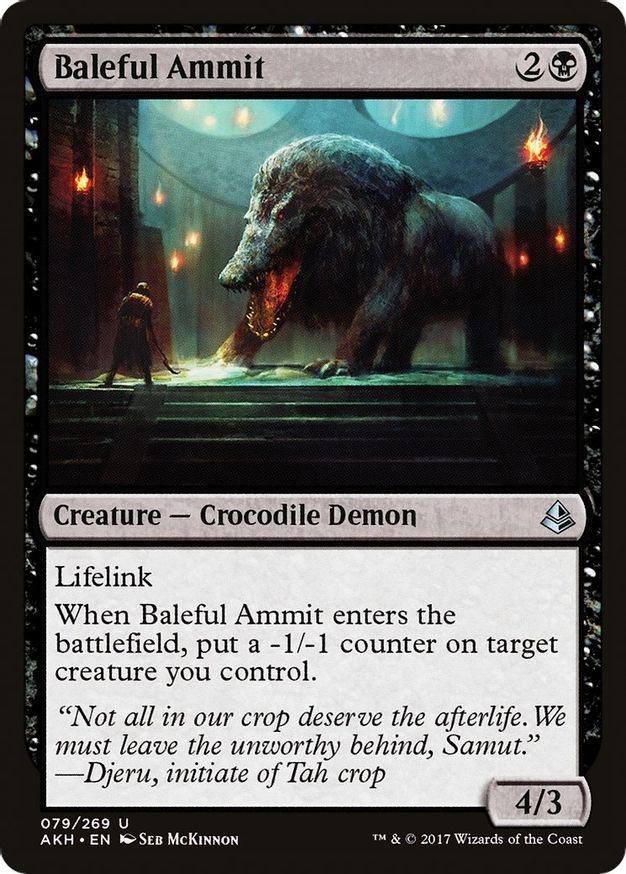 Baleful Ammit | 79