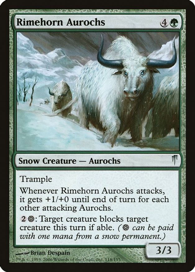 Rimehorn Aurochs | 118