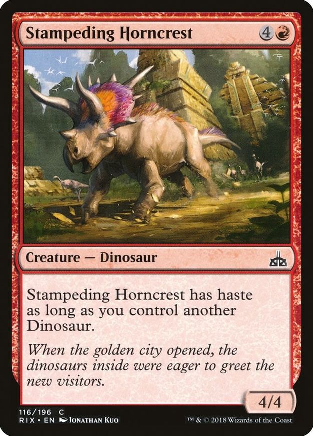 Stampeding Horncrest | 116