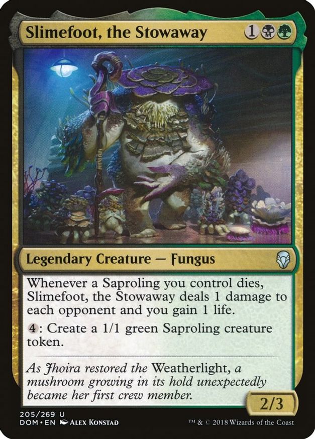 Slimefoot, the Stowaway | 205