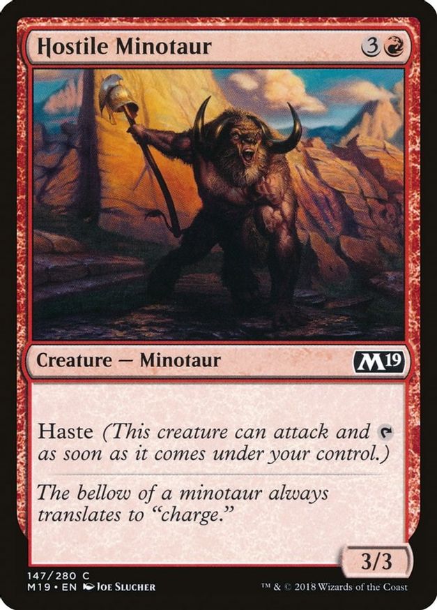 Hostile Minotaur | 147