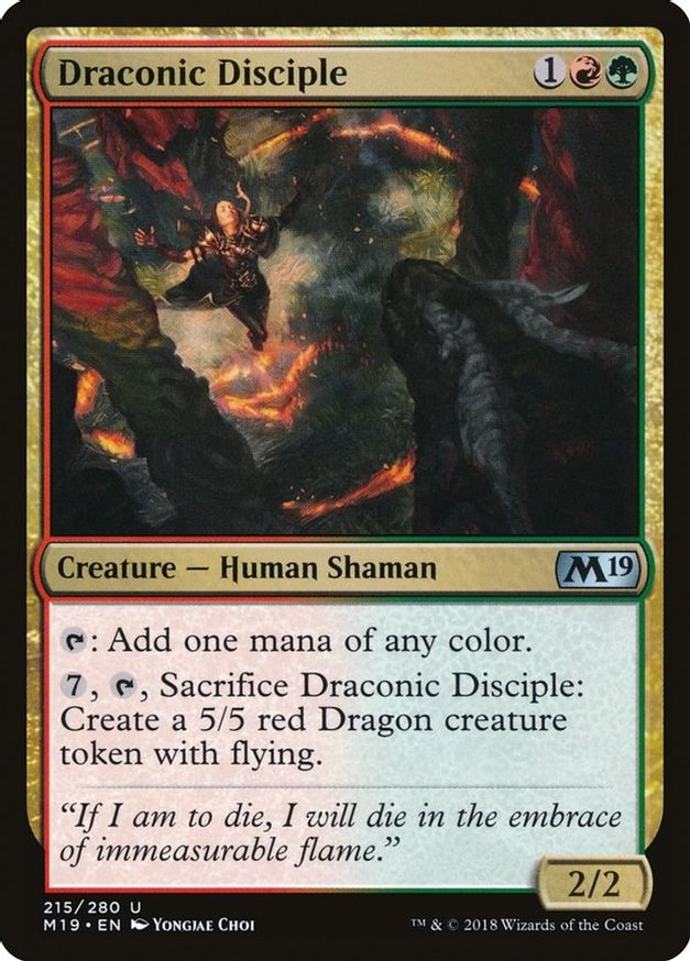 Draconic Disciple | 215