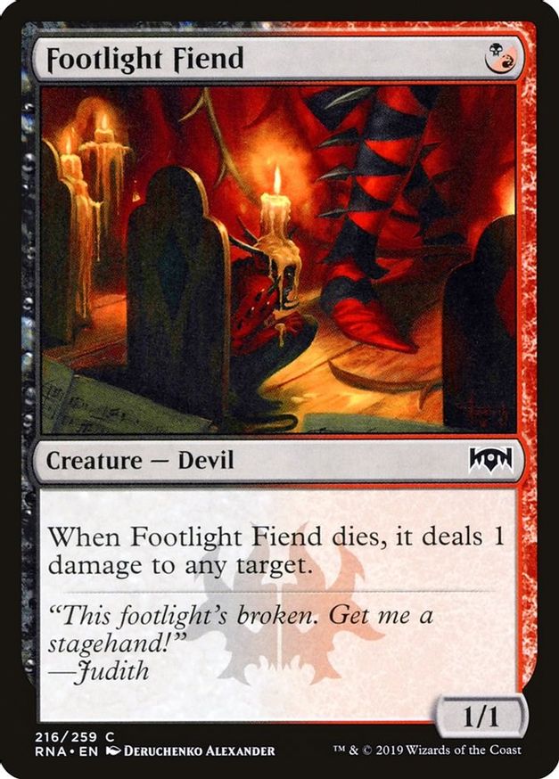 Footlight Fiend | 216