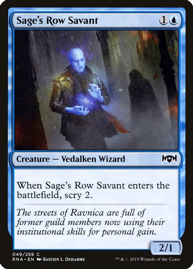 Sage's Row Savant | 49