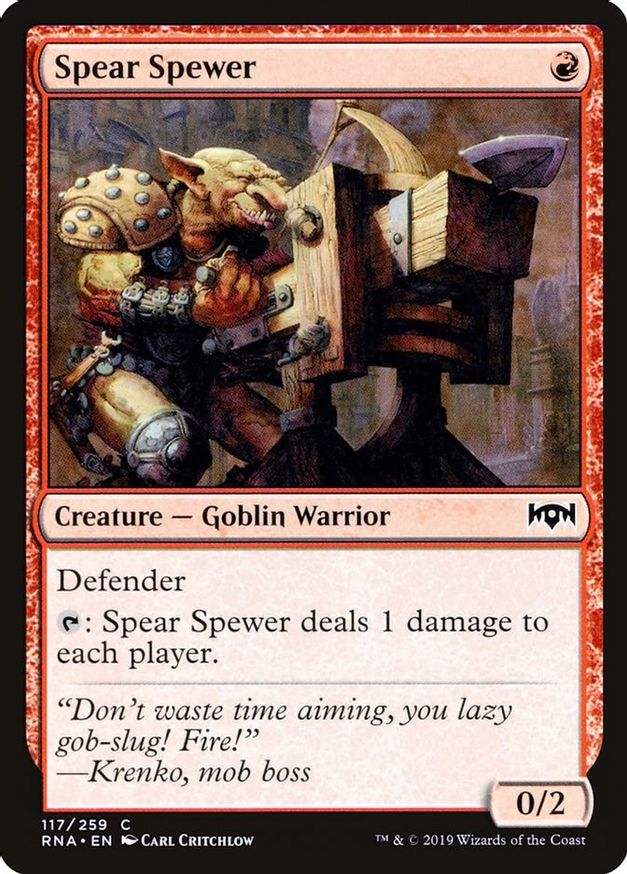 Spear Spewer | 117