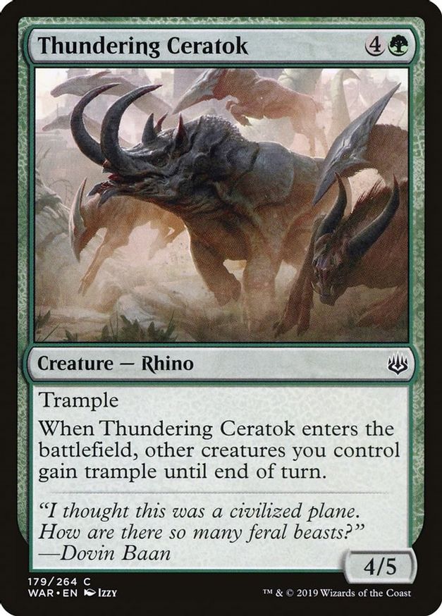 Thundering Ceratok | 179