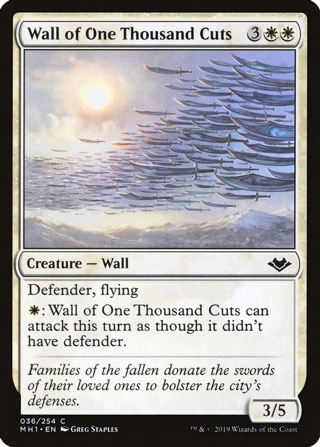 Wall of One Thousand Cuts | 36