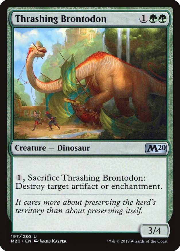 Thrashing Brontodon | 197