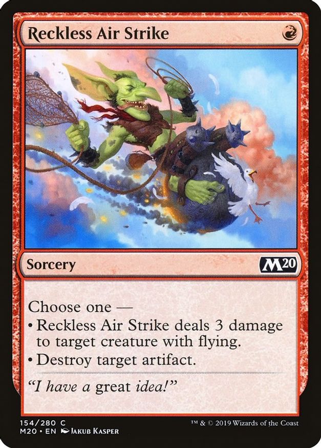 Reckless Air Strike | 154