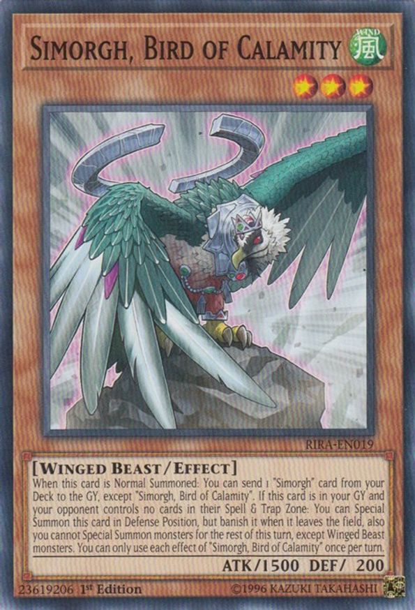 Simorgh, Bird of Calamity | RIRA-EN019